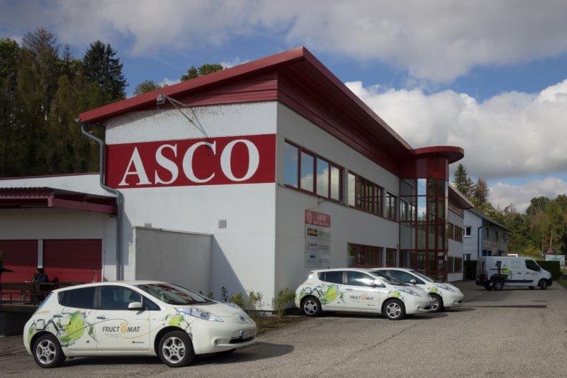 ASCO Flotte electric cars sustainable